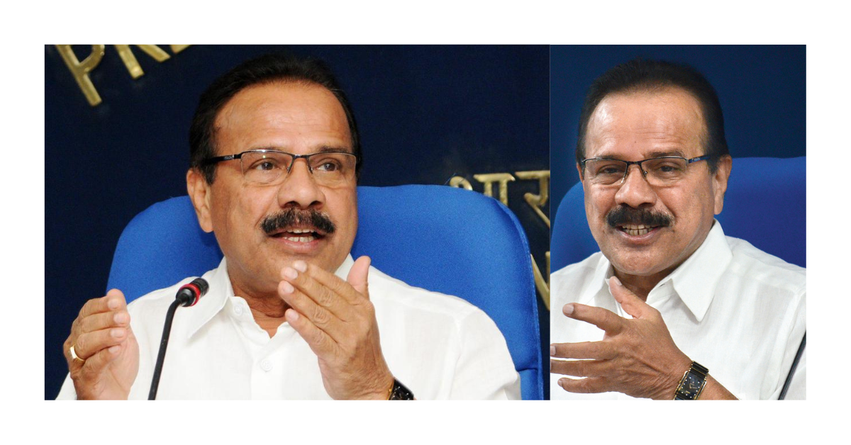 Sadananda Gowda, a former chief minister of Karnataka.