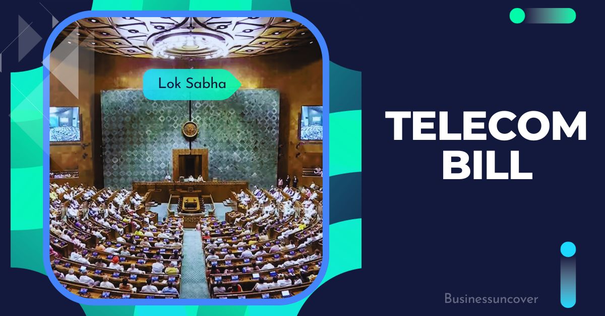 Telecom Bill is cleared by Lok Sabha.