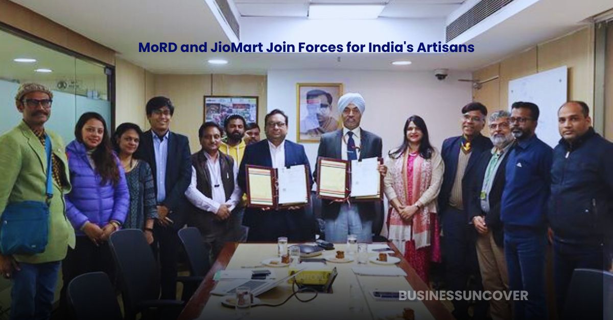 MoRD and JioMart Join Forces for India's Artisans.