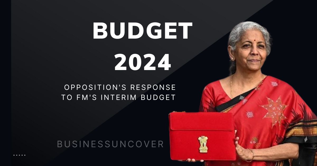 Budget 2024 LIVE: Opposition’s response to FM’s interim budget