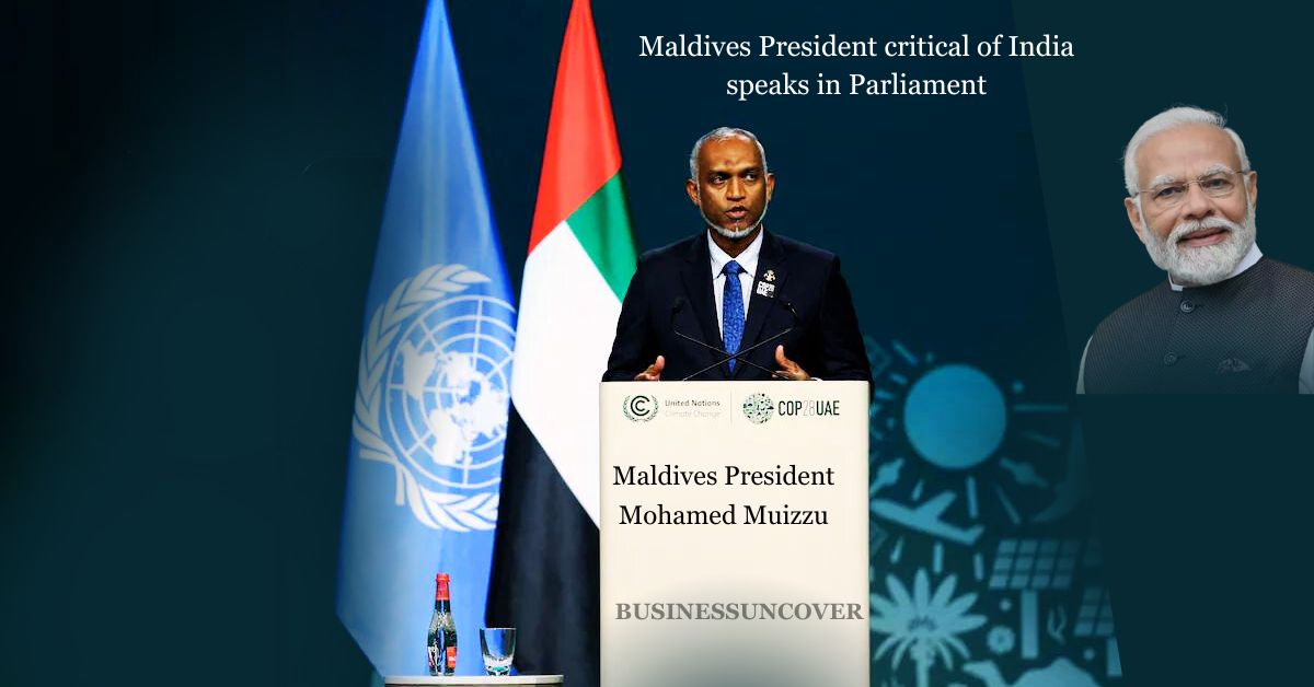 Maldives President critical of India speaks in Parliament