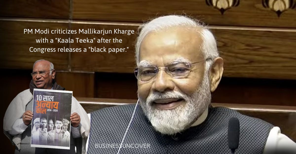 PM Modi criticizes Mallikarjun Kharge with a Kaala Teeka after ....