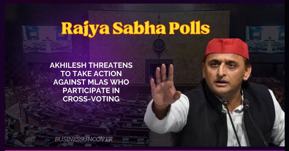 Rajya Sabha Polls: Akhilesh threatens to take action against MLAs who participate in cross-voting