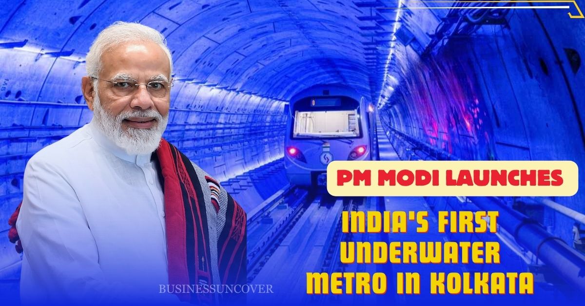 Modi Launches Underwater Metro: India’s first underwater metro in Kolkata