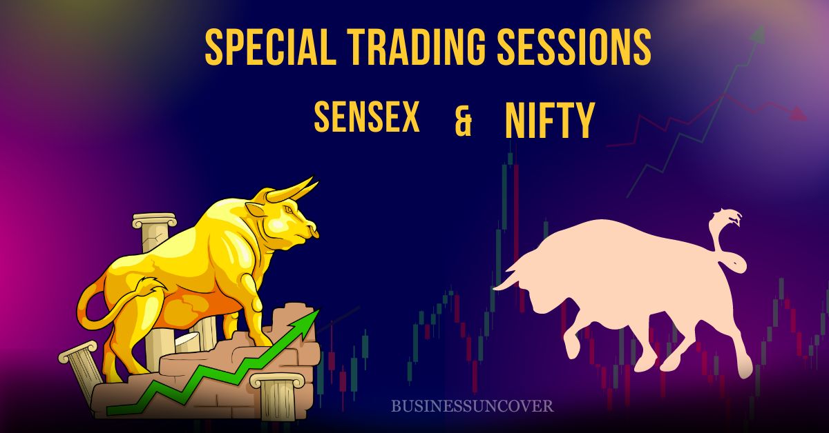 Sensex closes flat, Nifty gains 40 points in the special session