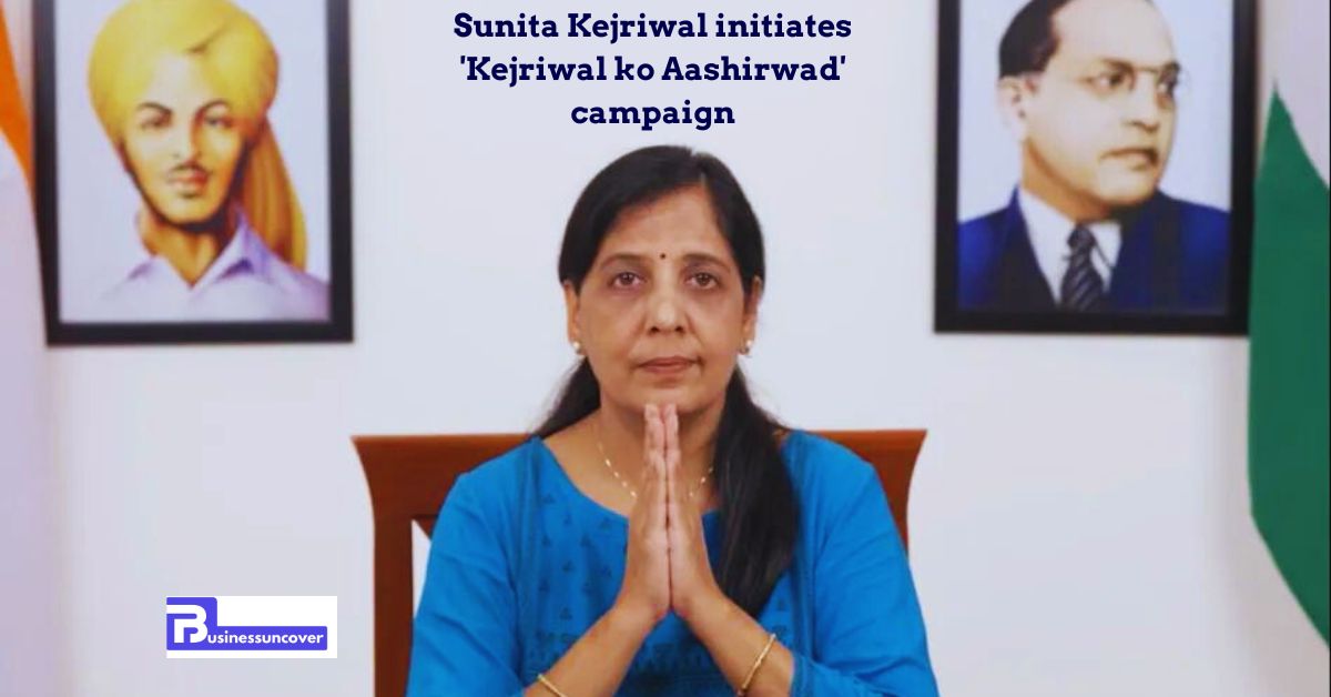 Sunita Kejriwal initiates ‘Kejriwal ko Aashirwad’ campaign, calling for public backing of Delhi CM