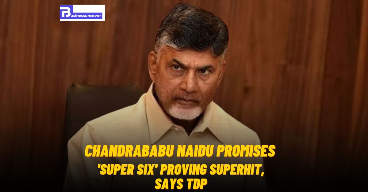 Chandrababu Naidu promises 'Super Six' proving superhit, says TDP