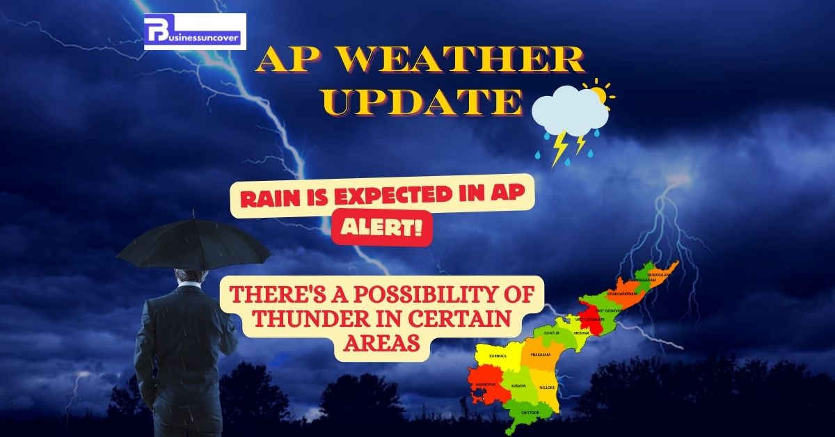 AP weather update Rain is expected in AP starting tomorrow. There's a possibility of thunder in certain areas