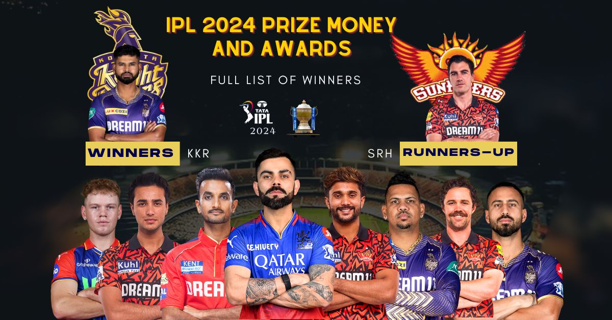 IPL 2024 prize money and awards: Full list of winners, including Purple Cap, Orange Cap, and more