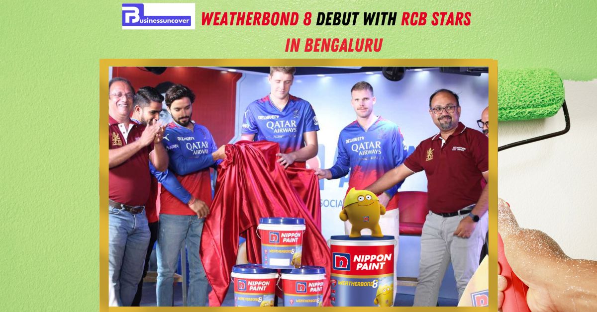 Nippon Paint Makes Weatherbond 8 Debut with RCB Stars in Bengaluru