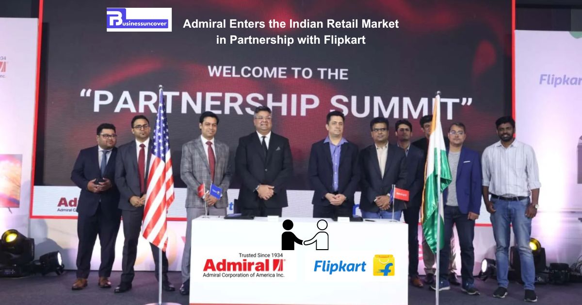 Admiral Enters the Indian Retail Market in Partnership with Flipkart