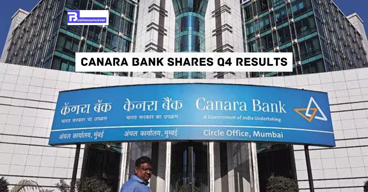 Canara Bank shares Q4 results