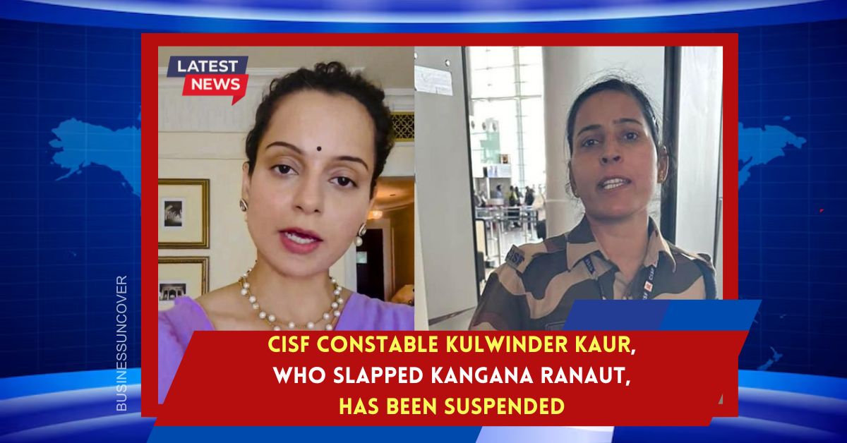 Kulwinder Kaur, a CISF constable who was suspended for striking Kangana Ranaut, could be taken into custody