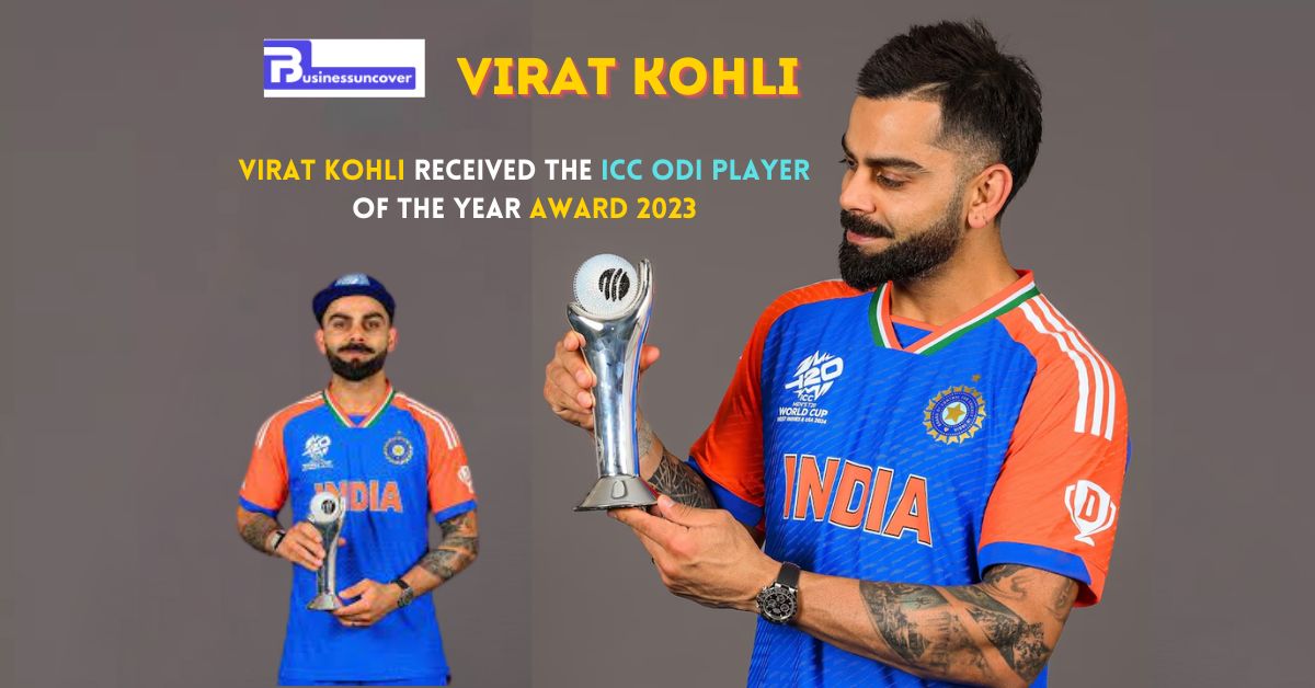 Virat Kohli clinches the ICC ODI Player of the Year 2023 Award