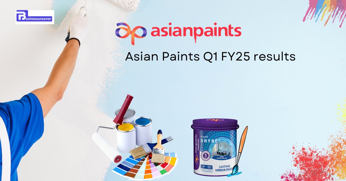 Asian Paints Q1 FY25 results Profit at Rs 1,170 crore is down 25%; Revenue decreases by 2%