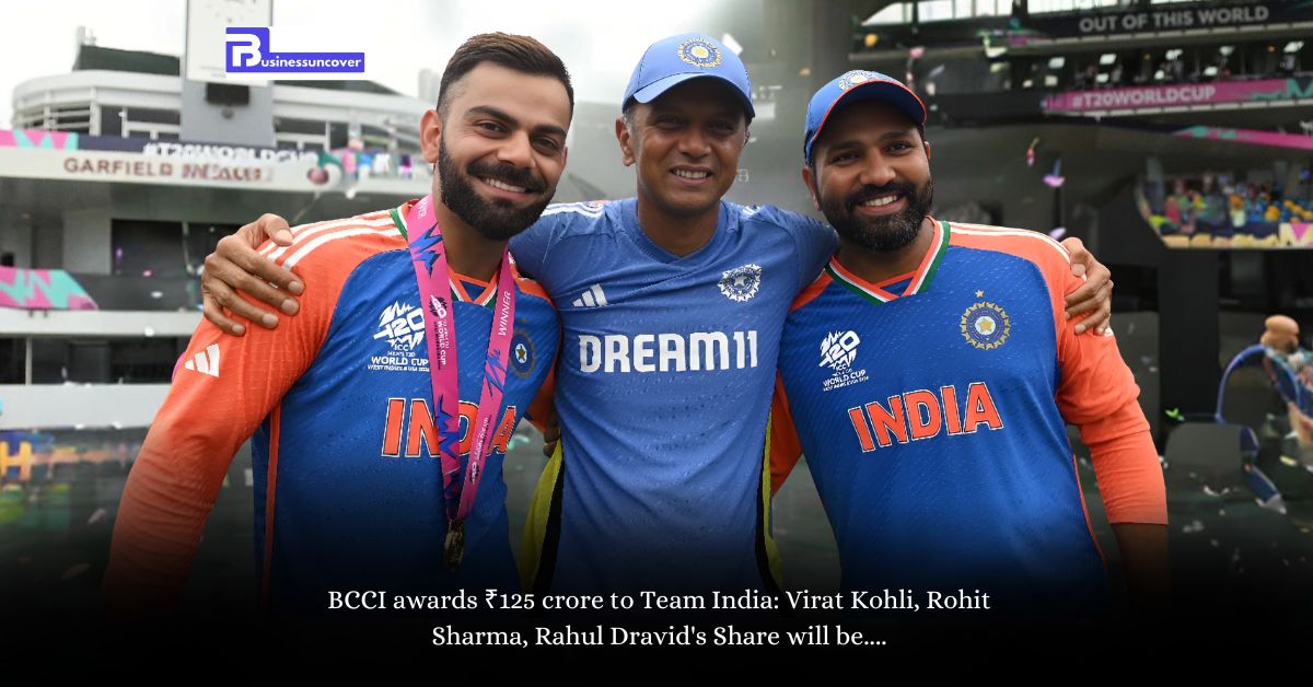 BCCI awards ₹125 crore to Team India: Virat Kohli, Rohit Sharma, Rahul Dravid’s Share will be….