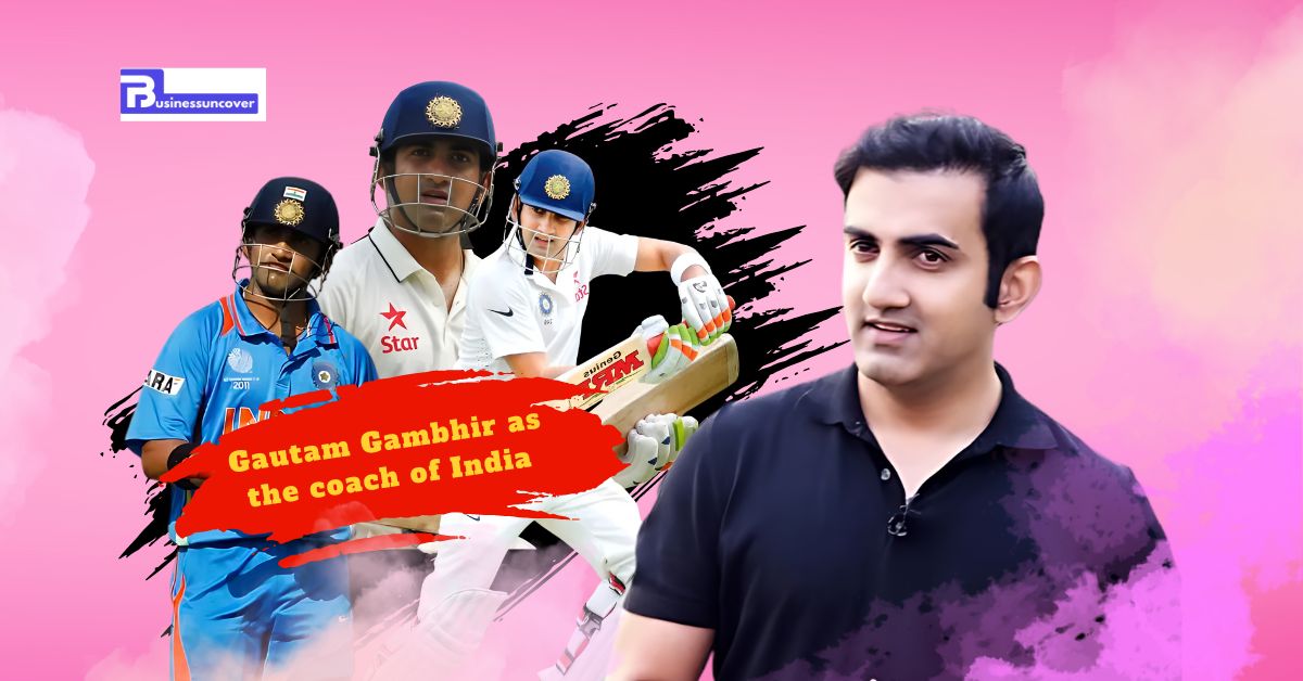 Gautam Gambhir as the coach of India. official statement from BCCI