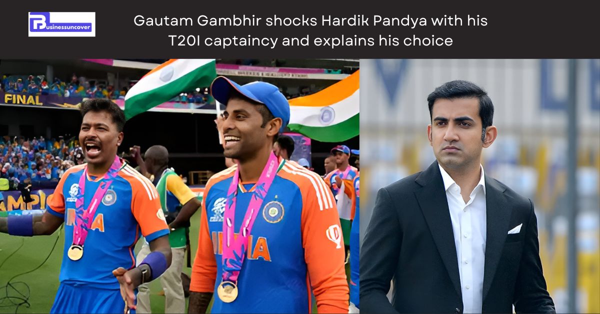 Gautam Gambhir shocks Hardik Pandya with his T20I captaincy and explains his choice