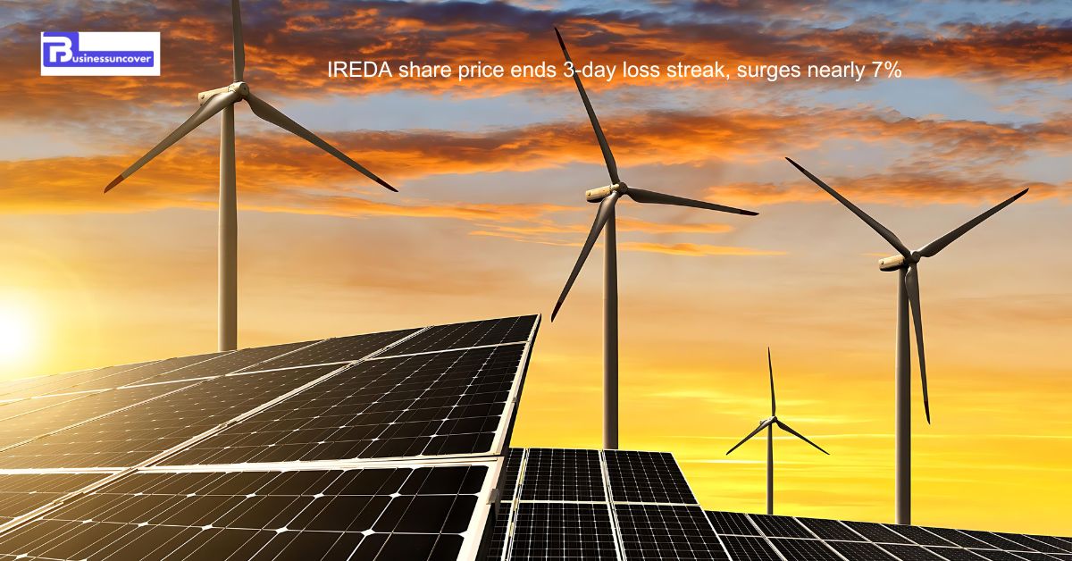 IREDA share price ends 3-day loss streak, surges nearly 7%; up 760% from IPO price