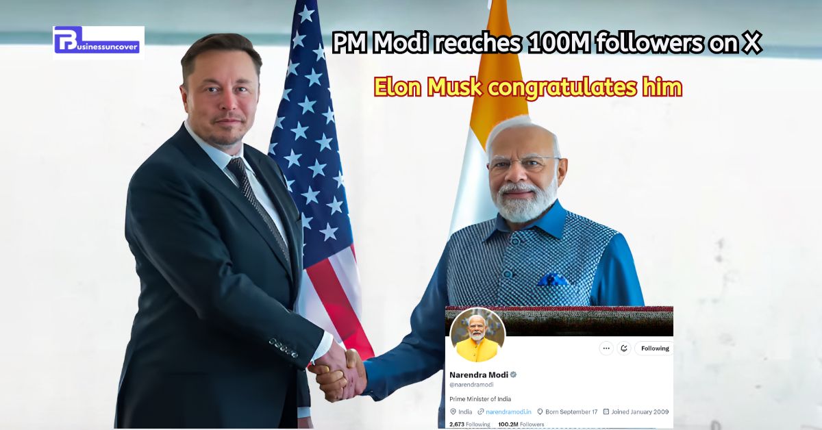 PM Modi reaches 100M followers on X, becomes top world leader; Elon Musk congratulates him