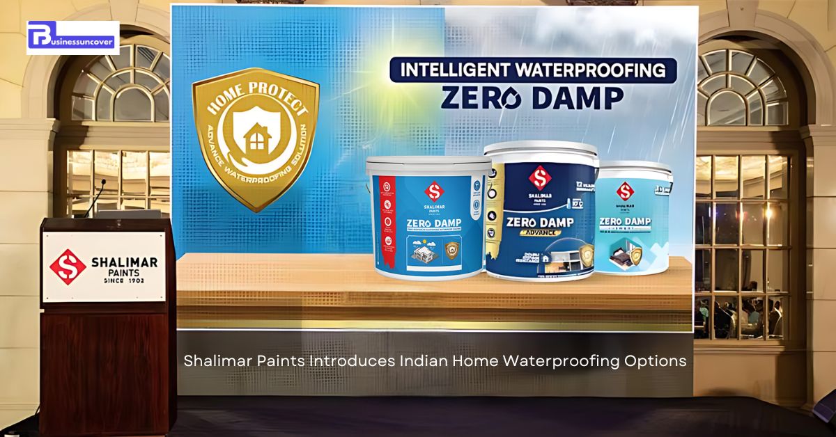 Shalimar Paints Introduces Indian Home Waterproofing Options