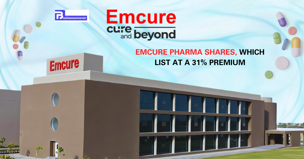 Strong D-St debut for Emcure Pharma shares, which list at a 31% premium