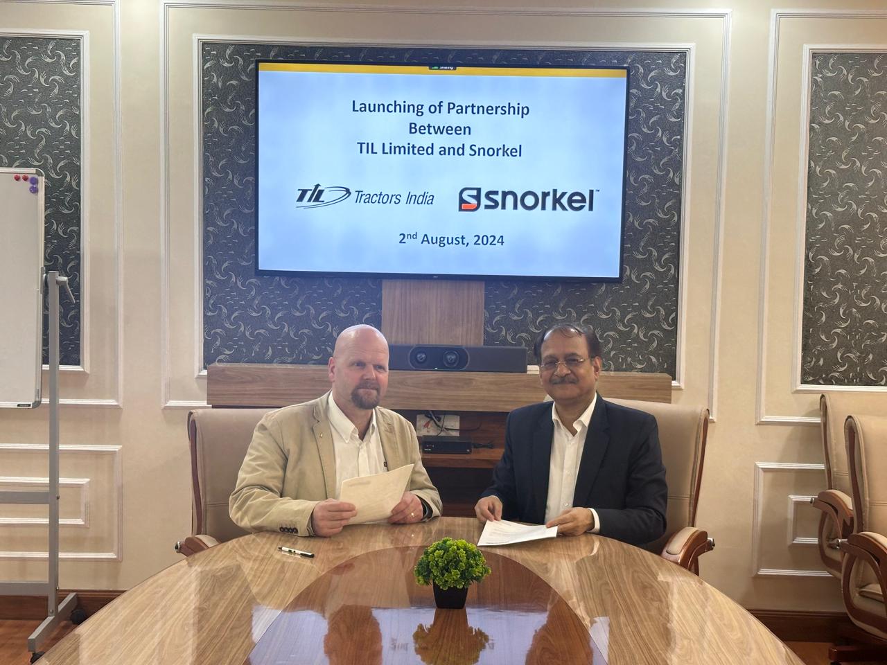 TIL Signs Partnership Agreement with Snorkel Europe; becomes Snorkel Sales & Service Partner in Northern and Eastern India, Nepal and Bhutan