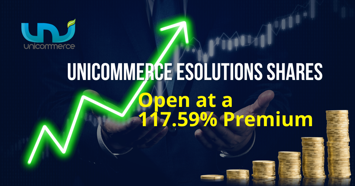 Unicommerce eSolutions Shares Make Strong Debut, Surge 117.59%