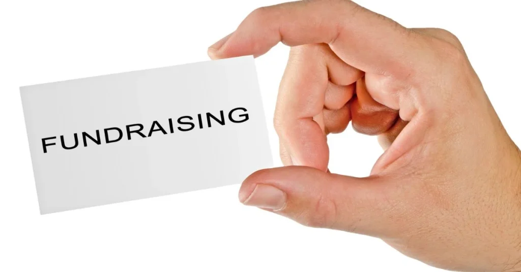 Make a fundraising pitch