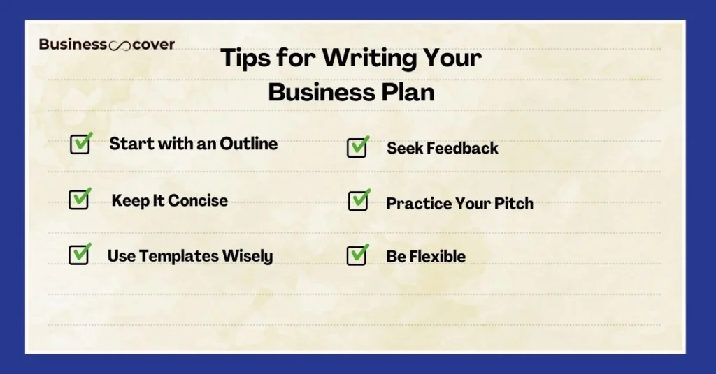 Tips for Writing Your Business Plan