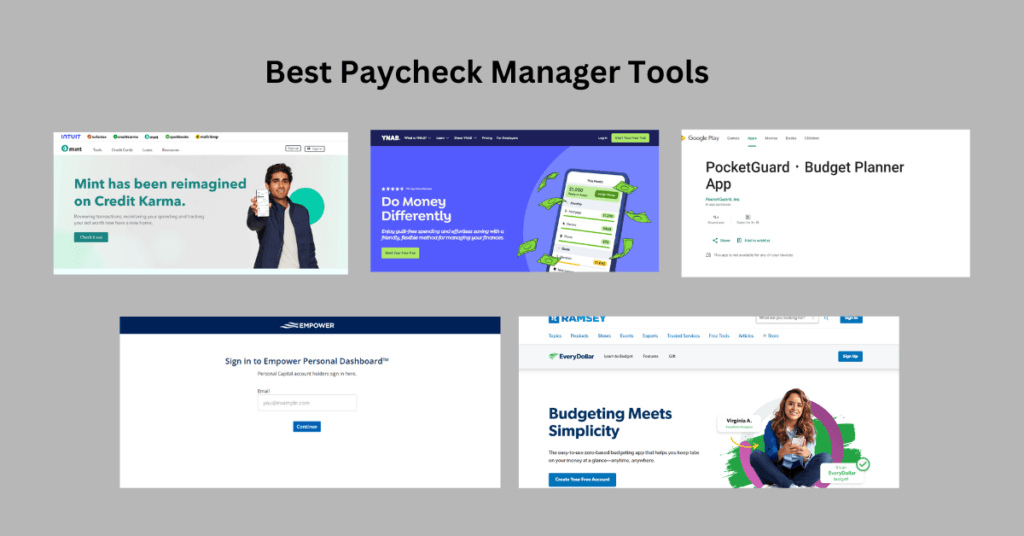 Best Paycheck Manager Tools