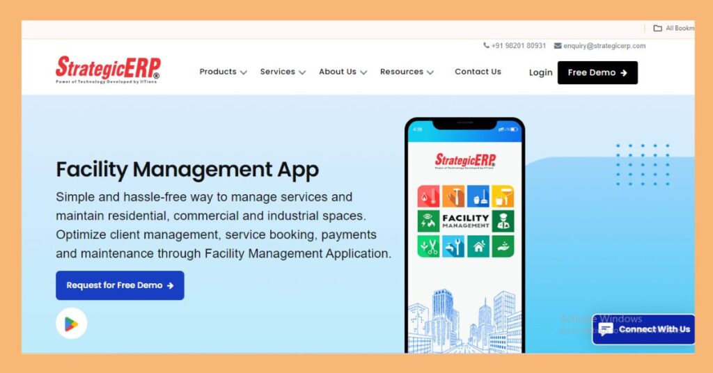 Mobile Facility Management Applications