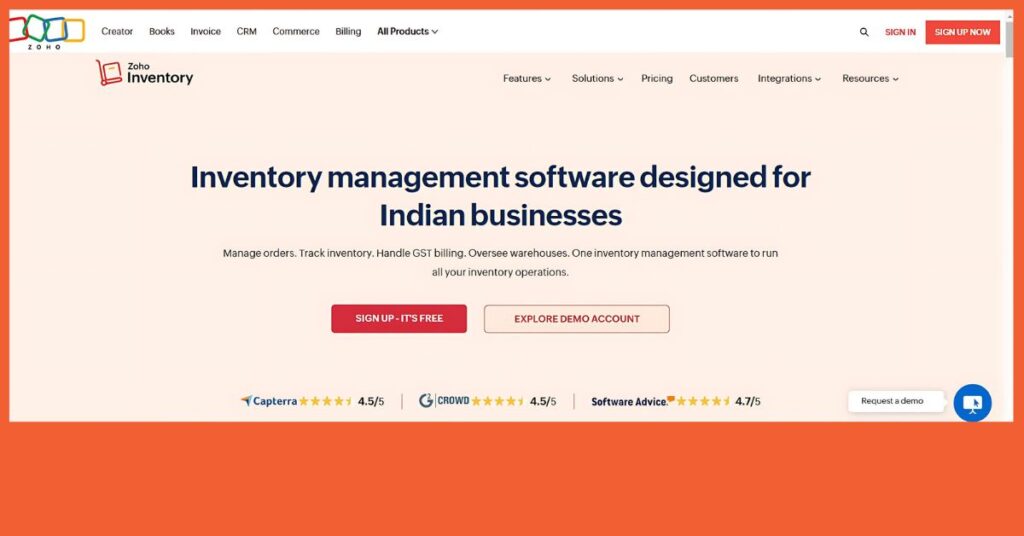 Zoho Inventory