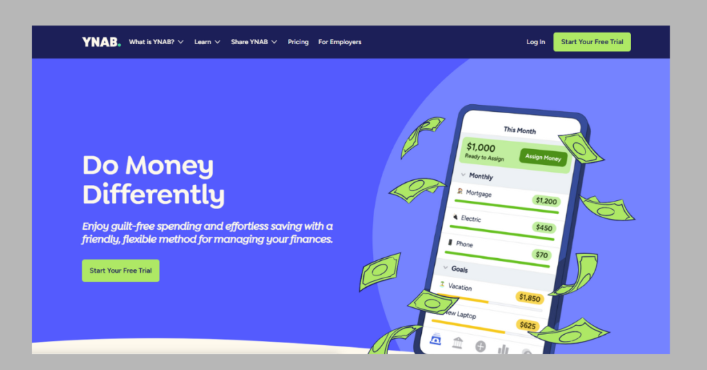 YNAB (You Need a Budget): A Comprehensive Expense Management System