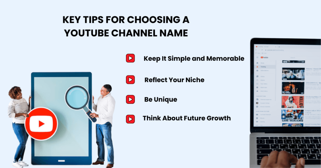 Key Tips for Choosing a YouTube Channel Name